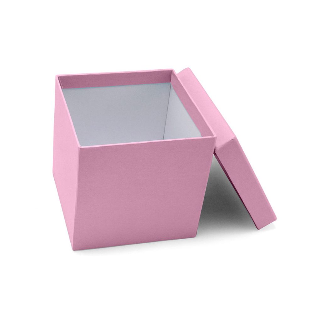 Χειροποίητος Χάρτινος Κύβος, Ροζ, 9 διαστάσεις